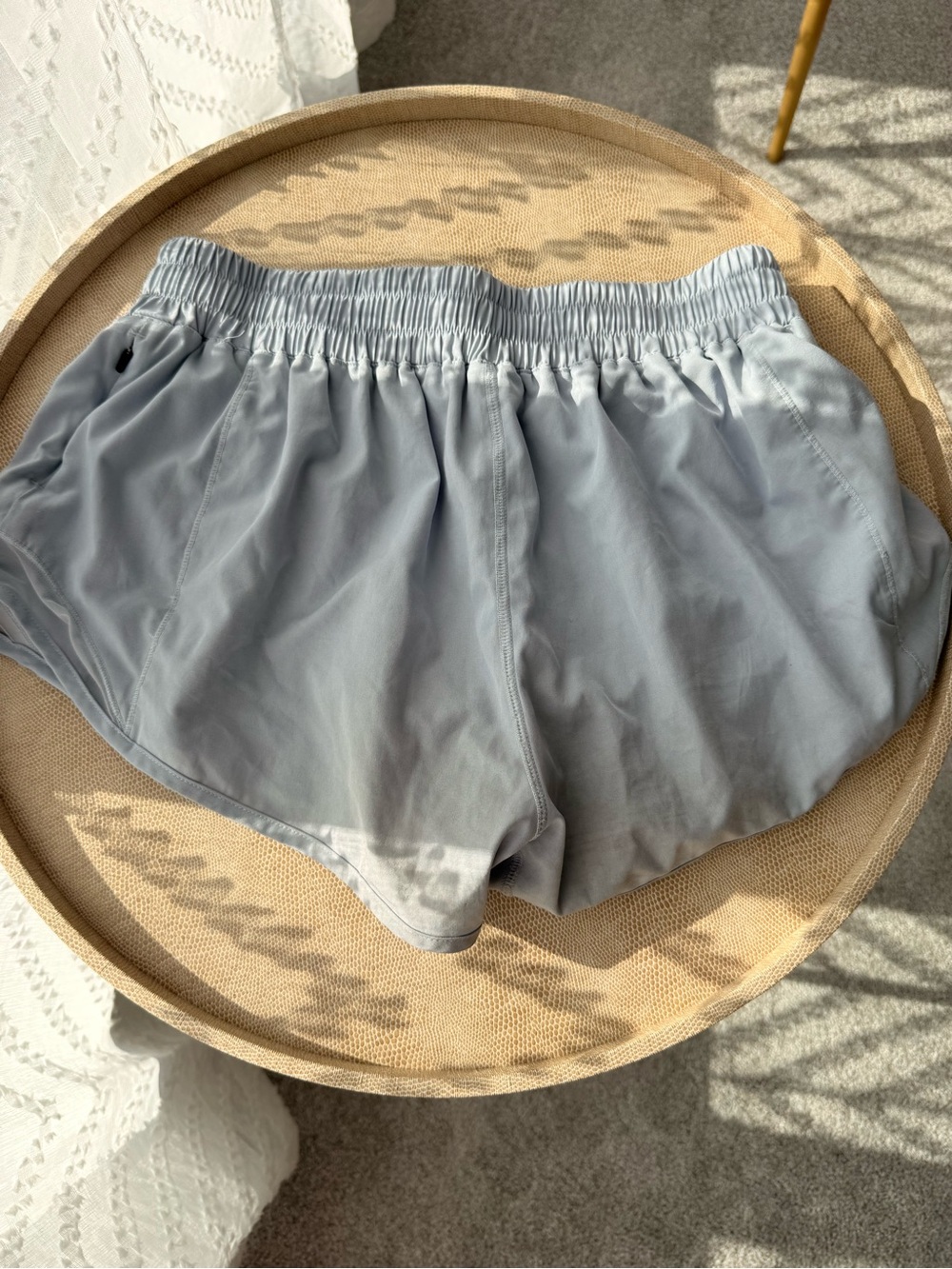 lululemon athletica Light Gray Athletic Shorts - Picture 2 of 2